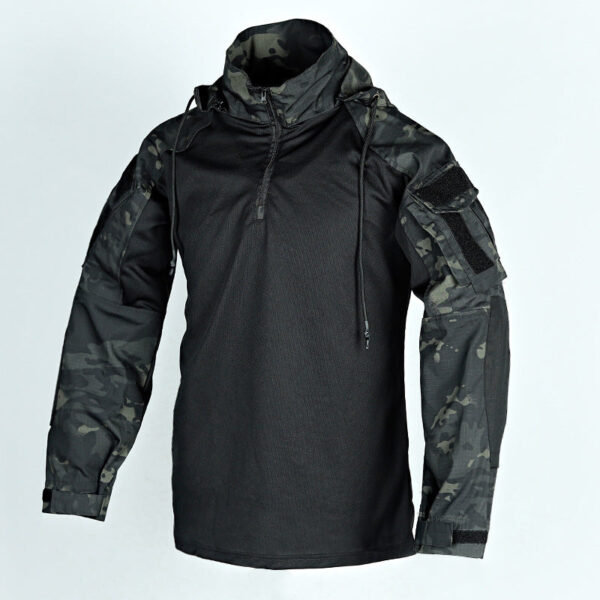 Men's Outdoor Tactical Short Sleeve Stand Jacket - Image 6