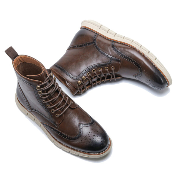 Racing Dawn Men's Brogue Boots - Image 5