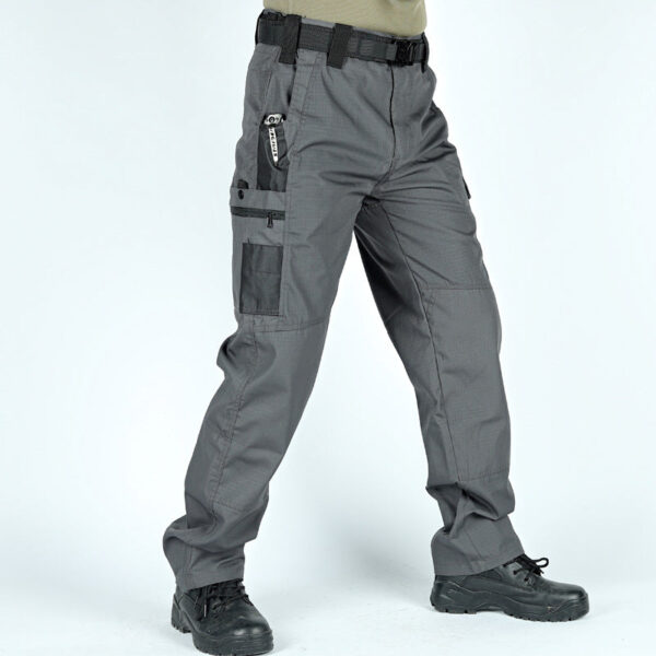 Men's Multi-pocket Tactical Waterproof Hiking Cargo Pants - Image 5