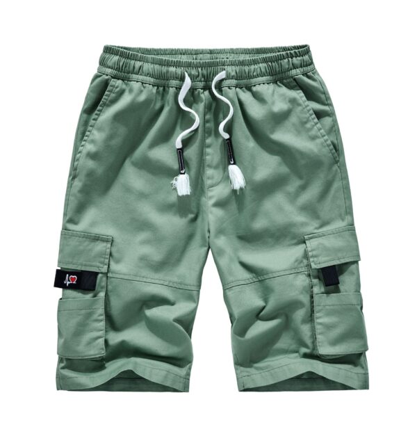 Men's Camo Pocket Print Casual Shorts - Image 5
