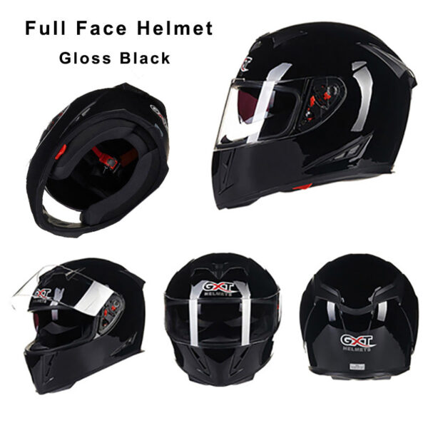 Classic Full Face Helmet Motorcycle Racing Helmet - Image 8