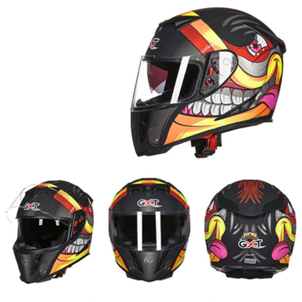 Shark G358 Full Face Motorcycle Helmet with Dual Visors - Image 8