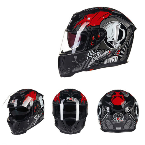 Shark G358 Full Face Motorcycle Helmet with Dual Visors - Image 7