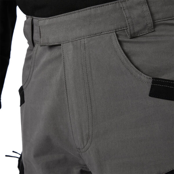 Men's Outdoor Tactical Colorblock Skull Zipper Cargo Shorts - Image 6
