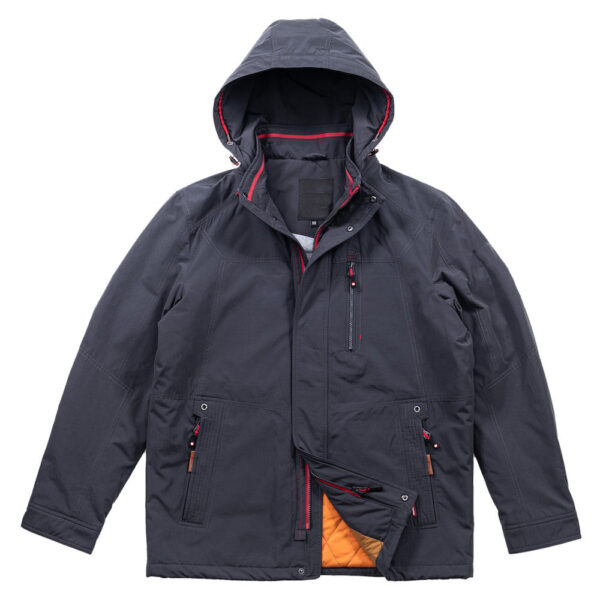 Detachable-Hooded Multi-Pockets Padded Jacket(Regular&Plus Size) - Image 7