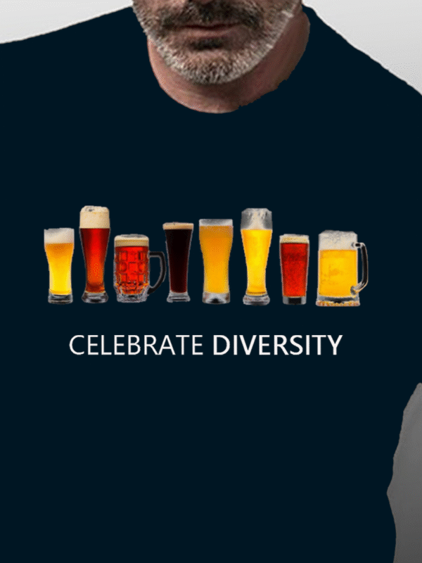 Celebrate Diversity Beer Funny Shirts & Tops - Image 2