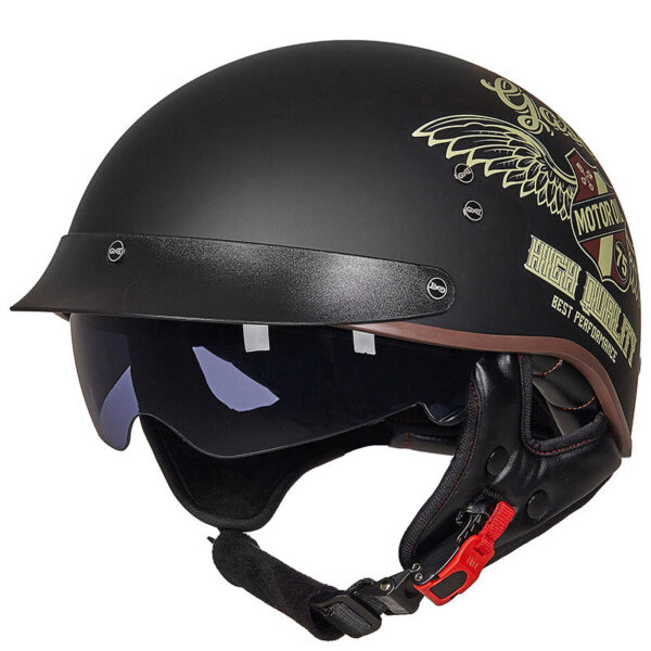 Motor Oil 75 Half Face Cruising Helmet - Image 2