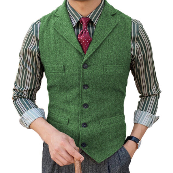MEN'S CLASSIC SUIT VEST - Image 8