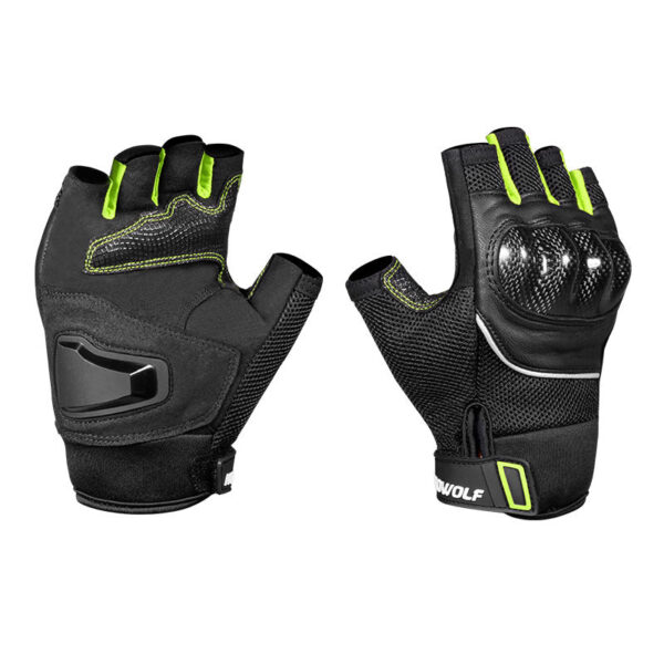 Men's Fingerless Mesh Gloves - Image 7
