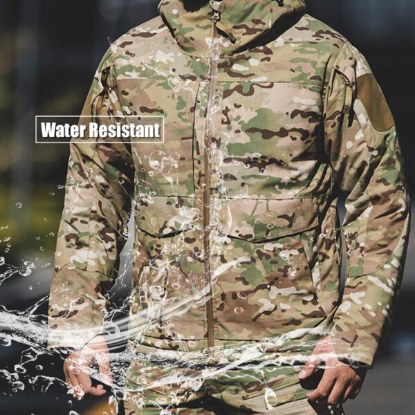 Tactical Jacket Winter Camouflage Coat - Image 2