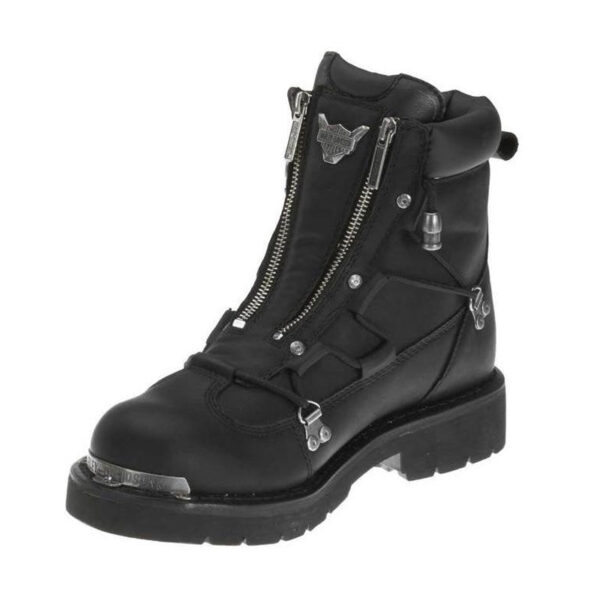 Men's Punk Dual Zipper Boots