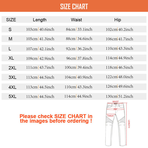 Espnman Hyper Motorcycle Armored Riding Pants All-Season - Image 8