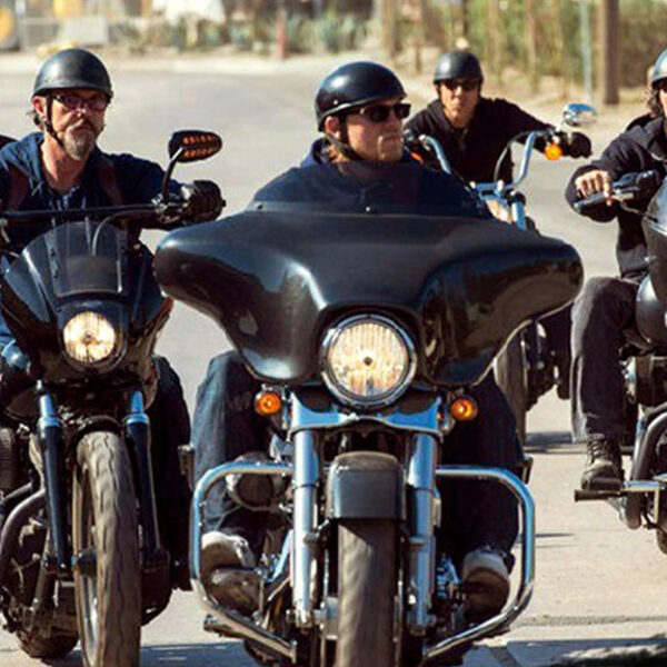 Highway Death Half Face Motorcycle Helmet - Image 7