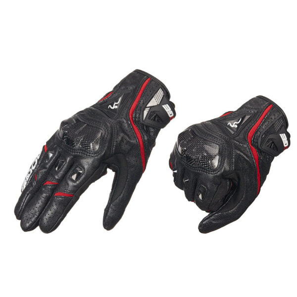 Motorcycle Racing Summer Leather Gloves - Image 2