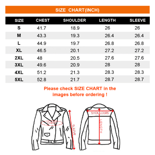 Espnman Men's Leather Jacket - Image 4