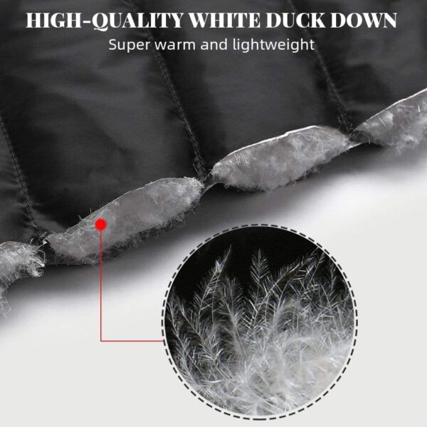 Men's Heated Down Vest 7.4V With Detachable Hood - Image 4