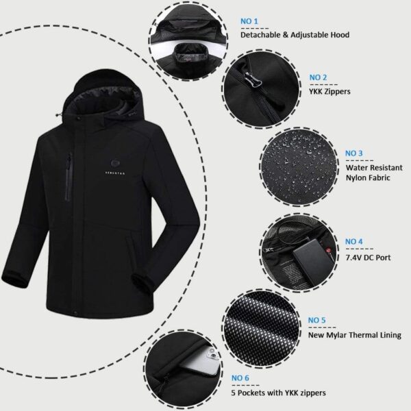 Men's Heated Jacket 7.4V - Image 5
