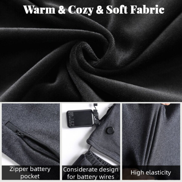 Heated Underwear Set For Men, 5V - Image 6