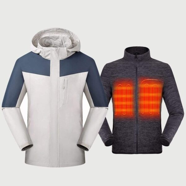 Men's 3-in-1 Heated Jacket 5V - Image 7