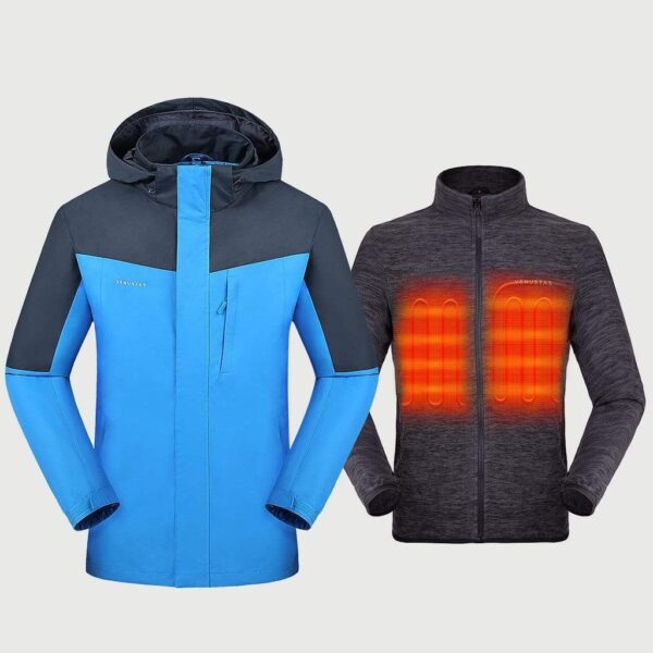 Men's 3-in-1 Heated Jacket 5V - Image 6