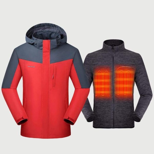 Men's 3-in-1 Heated Jacket 5V - Image 5