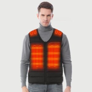 Men's Heated Vest with V-neck 7.4V
