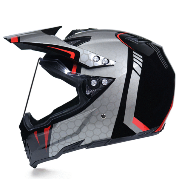 All-Terrian Off-Road Motorcycle Helmet ORZ Dirt Bike Racing Helmet - Image 5